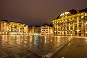 Central place in Bern - Bundesplatz